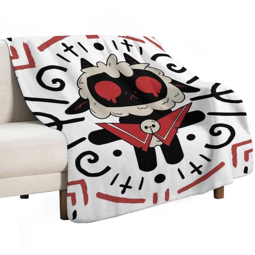 Cult Of The Lamb Magic Circle Throw Blanket Warm Napping Blanket for Office Couch Bed
