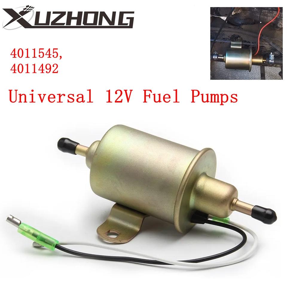 Universal 12V Electric Fuel Pump Gasoline Diesel Pump For Polaris Ranger 400 500 4011545 4011492 4010658 4170020 UTV FP-1017-G
