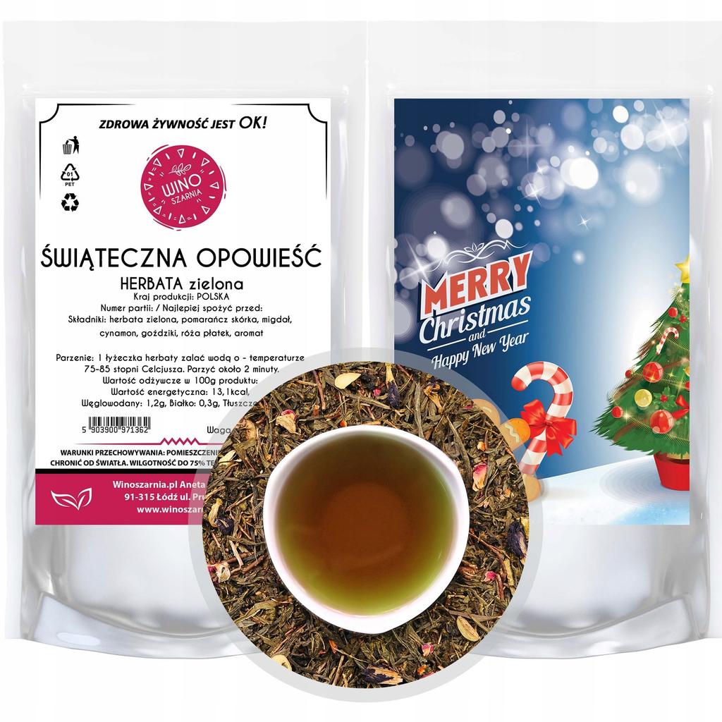 Herbata zielona Świąteczna Opowieść - 50g