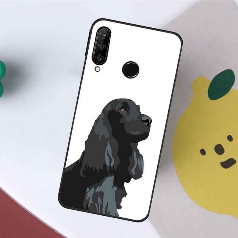 Cartoon Cocker Spaniel For Huawei Nova 12s 12i 11i 8i Y73 Y72 Y61 Y91 Y90 Y70 Y60 9 10 SE P30 P40 Lite P60 Pro Case