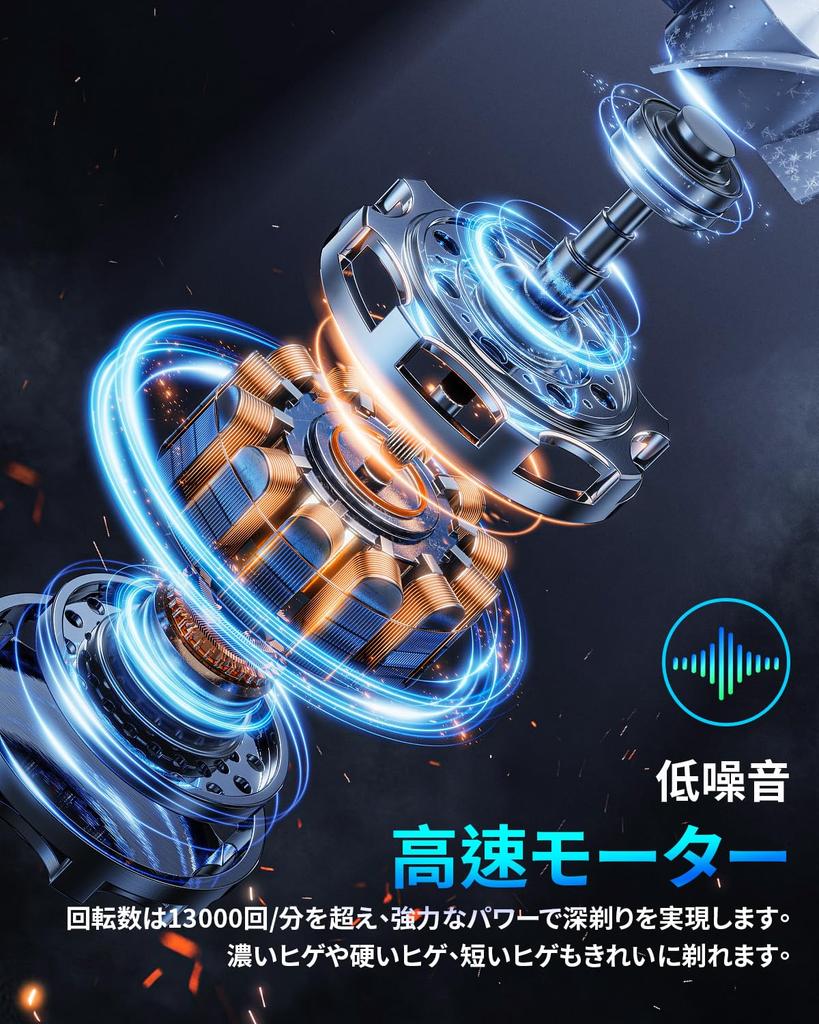 New Technology Clean Shaving Electric Reciprocating Electric Floating IPX7 Fast LED Screen Lock Perfect for Business or Car Perfect as a Includes