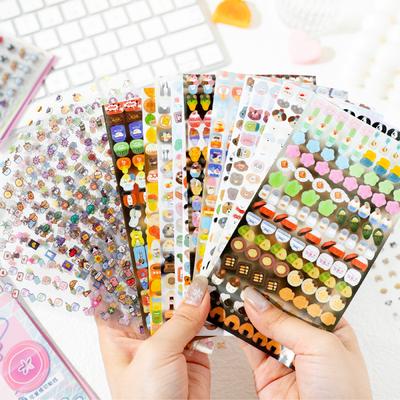 24 листа/книга Книга наклеек Kawill Party Блокнот на кольцах Канцелярские товары DIY Ручная работа и Альбом для скрапбукинга Дневник Декоративная книга наклеек
