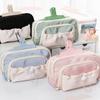 Large Capacity Pen Bag Five-Layer Pen Storage Bag Multifunctional Pencil Box Gift