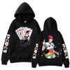 Anime Hunter Hunter Hisoka Hoodie Harajuku Pullover Tops Man Woman Sweatshirt Fans Gift Autumn Casual Streetwear