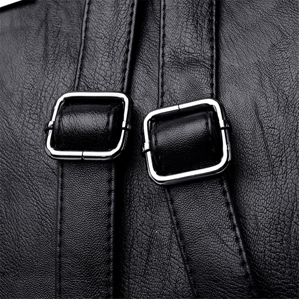 Рюкзак роскошный женский рюкзак мягкие кожаные рюкзаки для девочек-подростков женские школьные сумки через плечо для женщин 2025