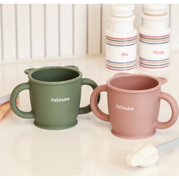 Petit Nube Children's Silicone Infant Cup, Blush Rose, 1 Pc.