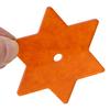 3-layer Parrot Chewing Pendant Transparent Feeding Bird Food Toy Food Feeder Star Grass Pendant Toy
