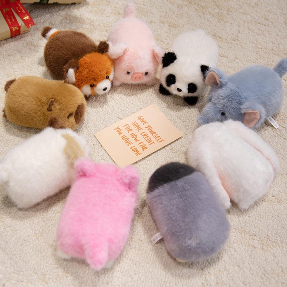 Little Animal Capybara Plush Toy Panda Plush Rabbit Doll Elephant Plush Doll  Kids Holiday Gifts