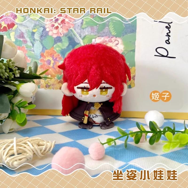 Аниме Игры Honkai: Star Rail Робин Черный лебедь Светлячок Ахерон Искорка Сампо Коски Воскресенье Авентурин Аргенти Плюшевая кукла детская игрушка