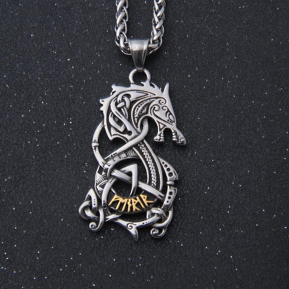 Скандинавская мифология Викинг Дракон Фафнир Ожерелье Подвеска Мужская Скандинавская Уроборос Йормунганд Локи Ожерелье Подвесной Дракон Скандинавская Змея Скандинавская