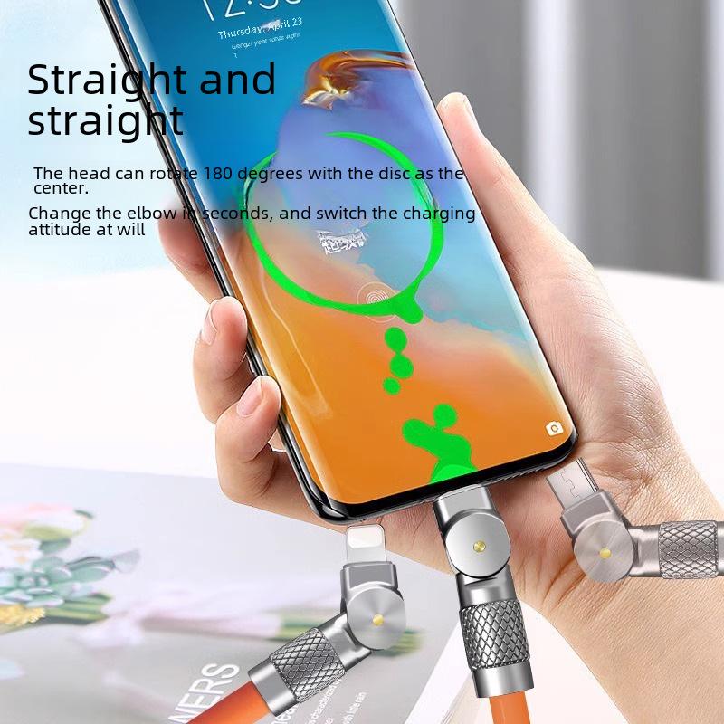 Сверхбыстрый кабель Type-C мощностью 120 Вт для устройств Huawei, Honor и Apple