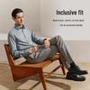Goldlion Men's Slim-Fit Wrinkle-Resistant Business Dress Pants