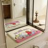 Cute B-b-bt21-es Bathroom Mat Anti-slip Absorb Water Long Strip Cushion Bedroon Mat Welcome Doormat