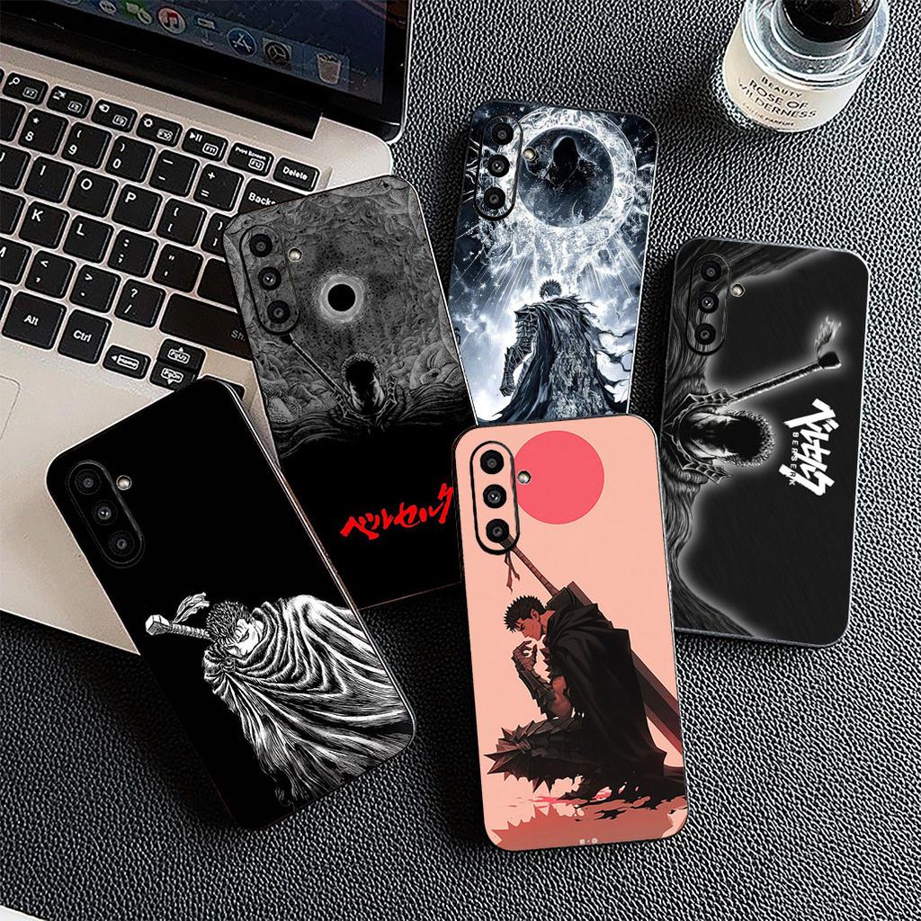 Чехол-накладка из силикона с изображением Гатса из комиксов 'Берсерк' для Apple iPhone 17 12 13 Pro Max Mini ProMax 7 + 8 Plus Air 8+ Coque Чехол для телефона