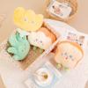 Soft Food Plush Toy Stuffed Cartoon Figure Bread Doll Cute Food Pillow Multiple Shapes Girl Kids Birthday Gift Photography Decor