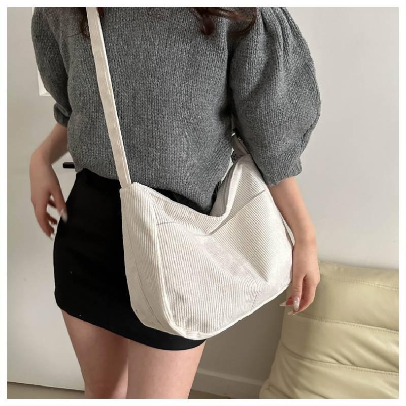 Модная женская сумка через плечо с застежкой-молнией и карманом для телефона