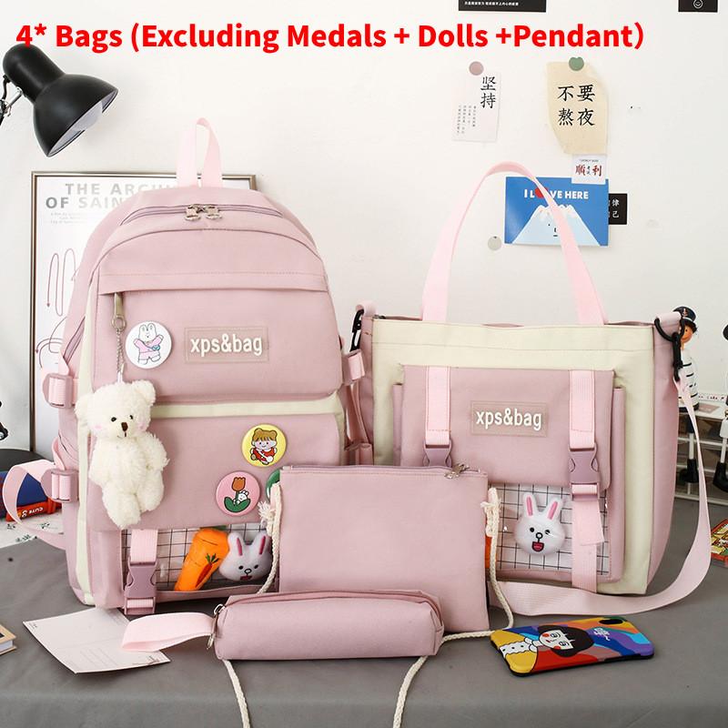 Casual Travel Backpack For Girls With Expandable Storage And Comfortable Cushioned Straps