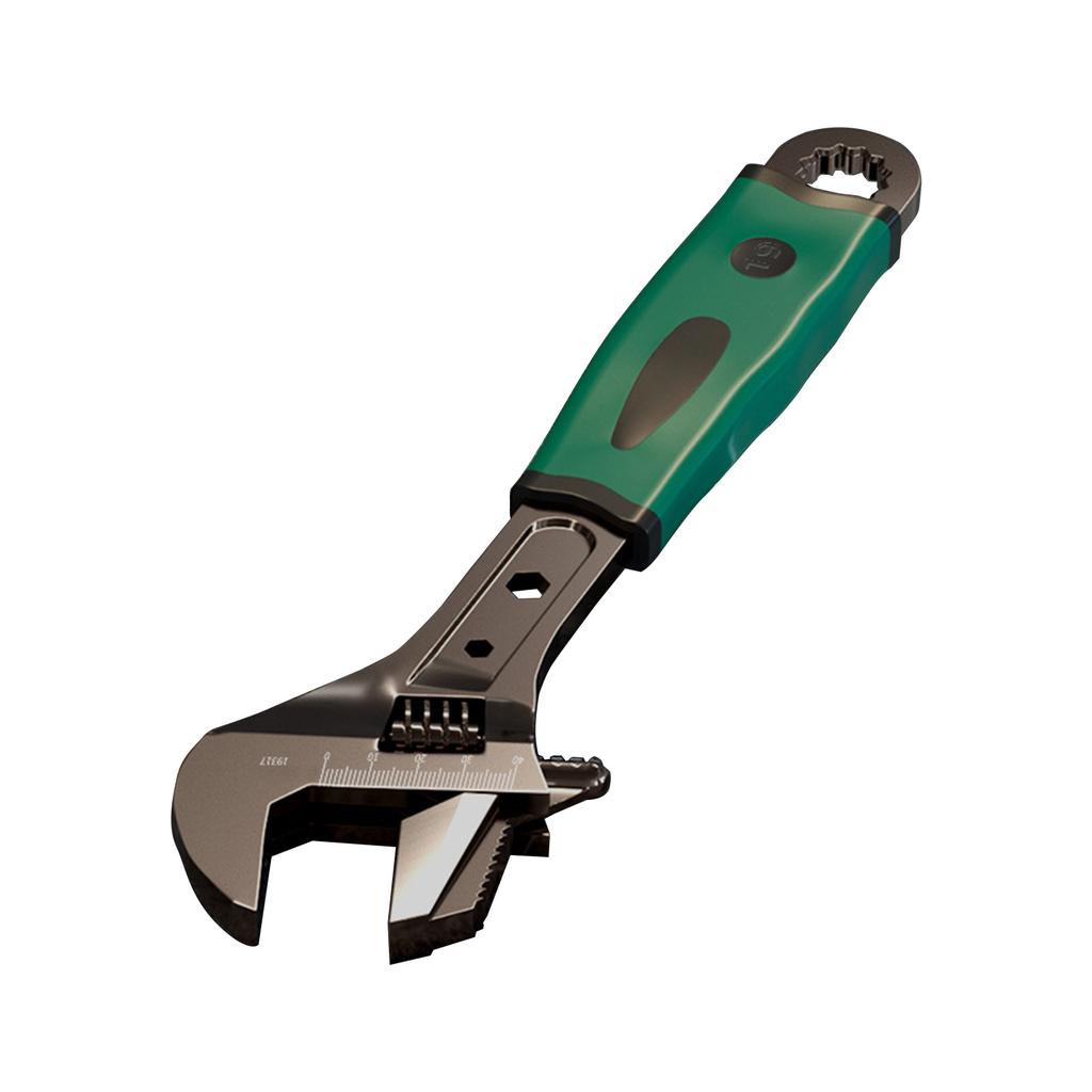 8/10/12/15inch Professional Universal Adjustable Wrench Multi-function Long Handle Large Open Monkey Spanner Tool