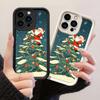 JT152 Рождественская иллюстрация для iPhone 17 16 15 Pro Max Samsung S26 S25 Ultra A17 A16 A07 A56 Xiaomi 15T Redmi 15c Note 14 Мягкий чехол из ТПУ
