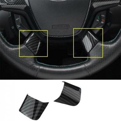 Накладка на руль из углеродного волокна, 2 шт. Для Ford Escape Kuga 2013-2016
