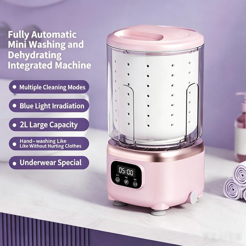 Mini Laundry Cup Portable Underwear Washing Machine Small Special for Maternal And Infant Clothing No Installation Required