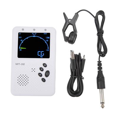 Метроном Тюнер Перезаряжаемый 3 В 1 Цифровой Метроном Тюнер Генератор Тона Для Пипы Гучжэн Все