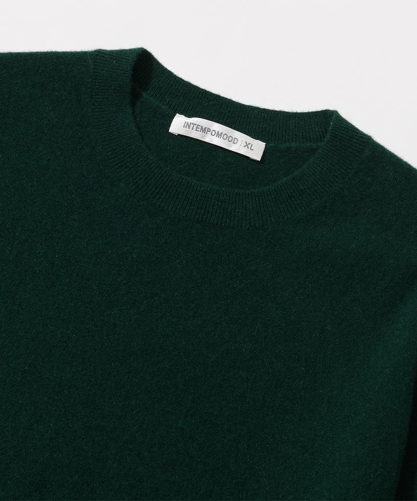 INTEMPOMOOD Boiled Wool Pullover: 7 Colors