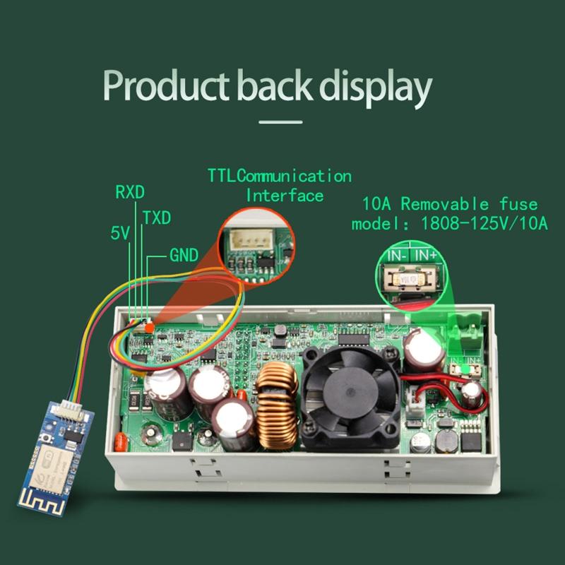 Блок питания постоянного тока 60 В 8 А 480 Вт понижающий модуль с ЖК-экраном устройство поддержания постоянного напряжения/тока простое управление