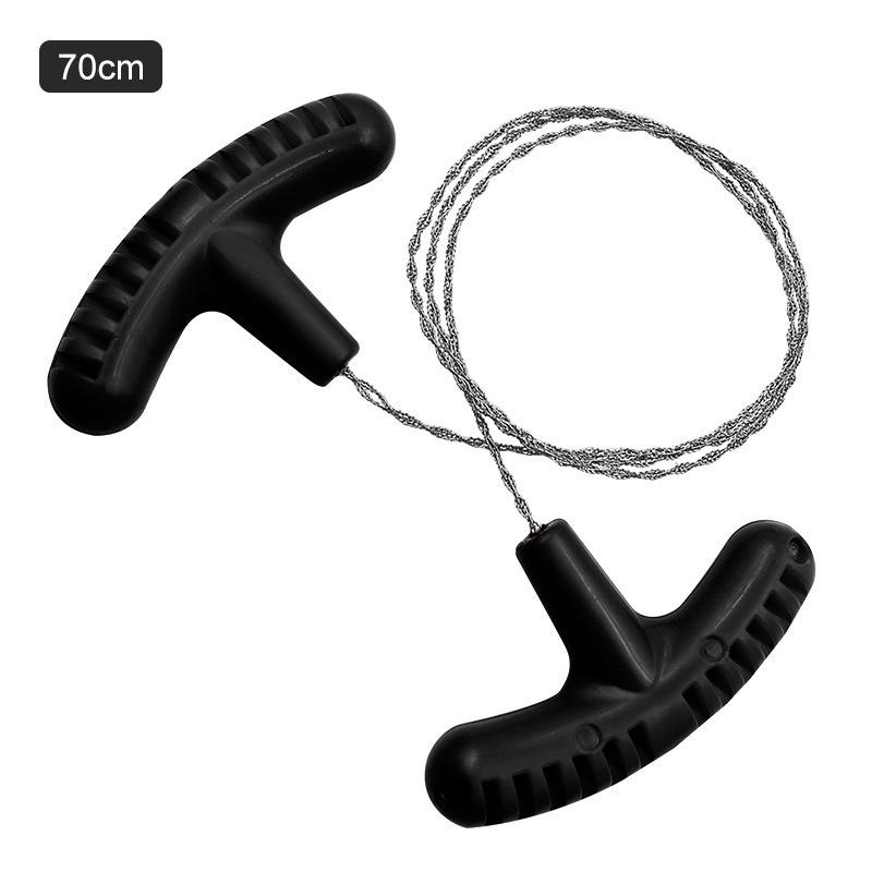 Ручная ручная стальная веревка, цепная пила, практичное портативное аварийное снаряжение для выживания, наборы стальной проволоки, дорожные инструменты