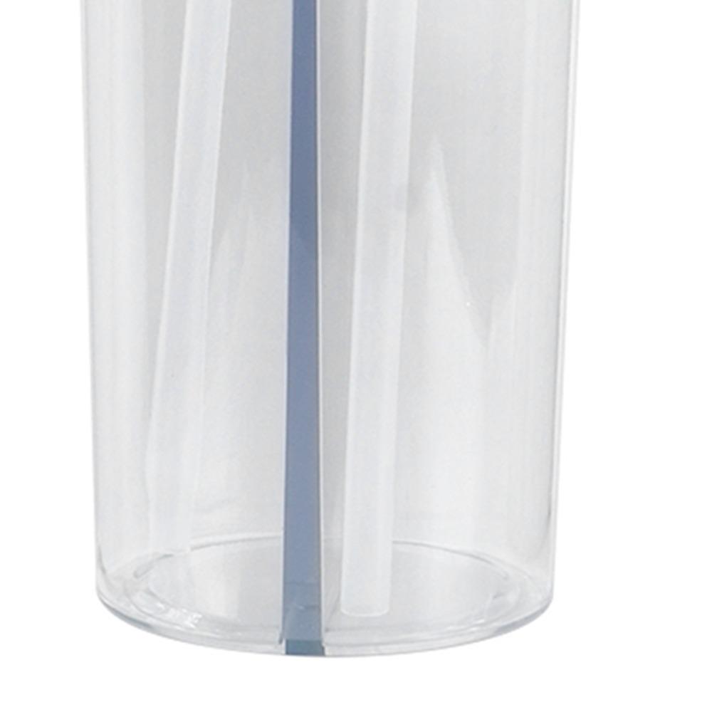 Daily Accessory 600ML Dual Drink Cup Dual Mouth With Tubes Sport Tumbler Light Weight Large Volume Water Bottle Fruit Tea Drink