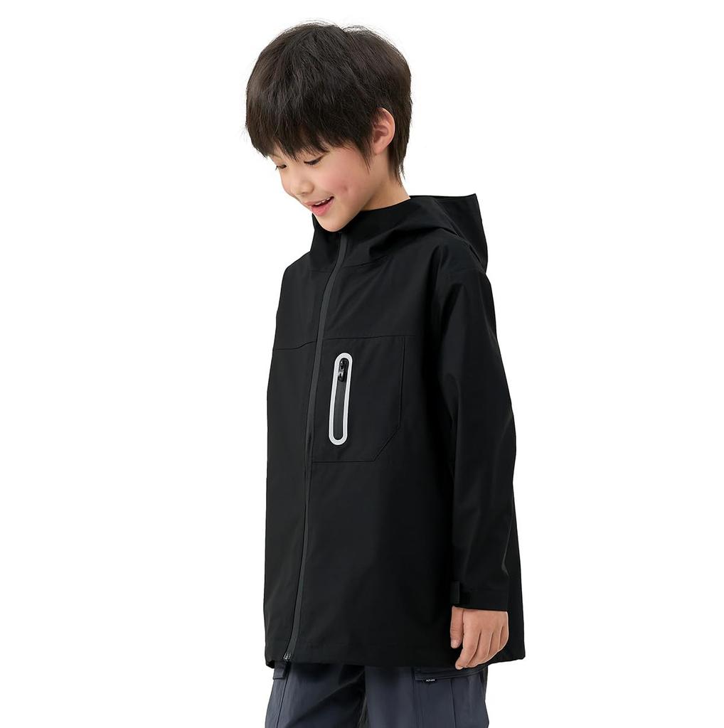 Rainwear Kids Jacket Water Pressure Resistance Boys Rain Suit Girls Windbreaker Mountain Jacket Children Lightweight Waterproof Windproof Water