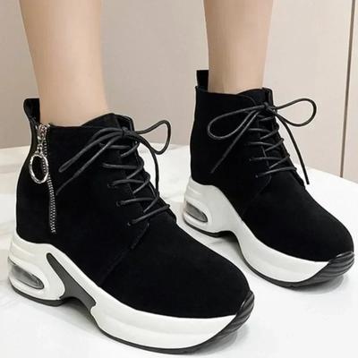 Женские кроссовки на платформе, женская обувь, повседневная женская обувь на танкетке, баскетбольная обувь 2024 года, теннисные женские толстые летние кроссовки для женщин