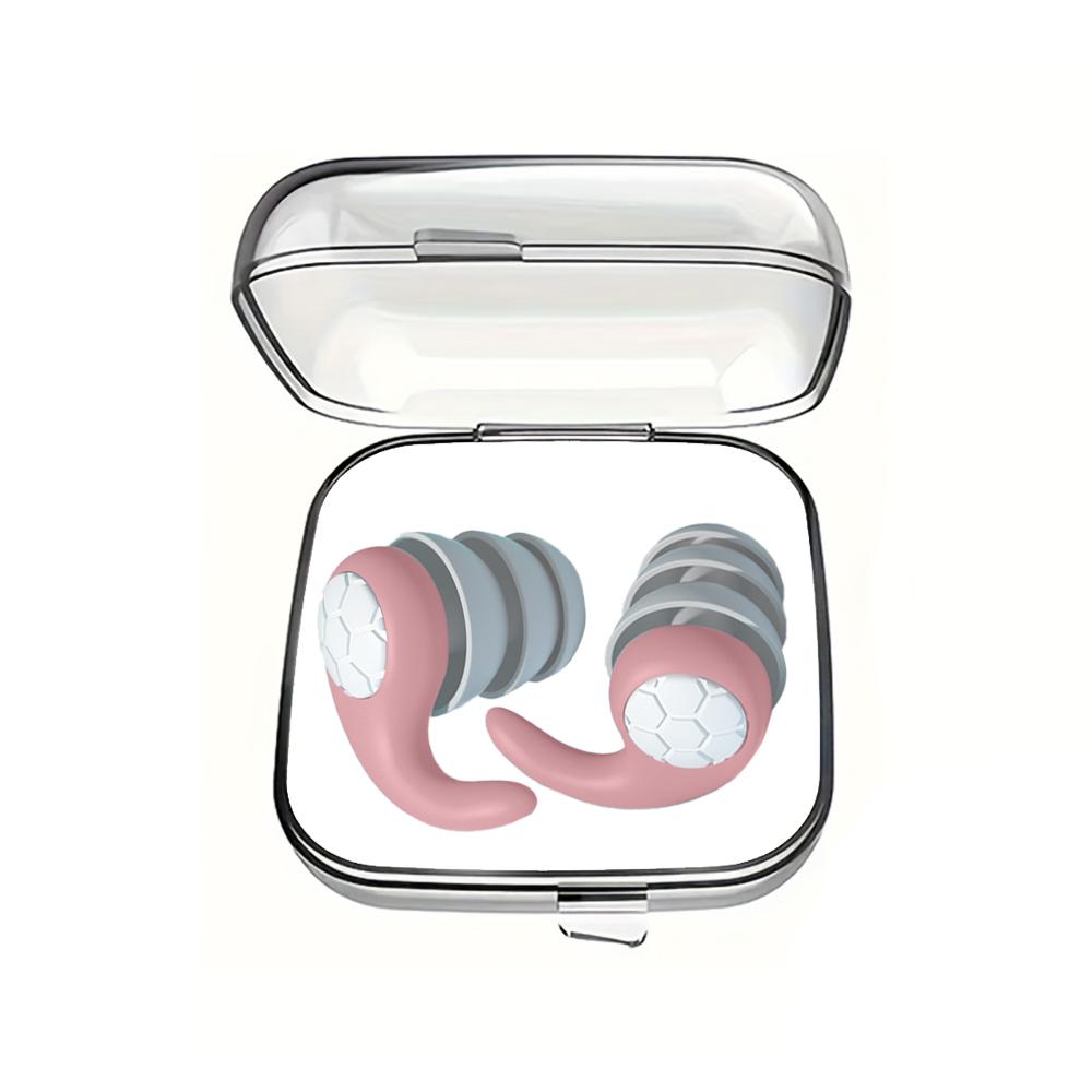 HUAK 1Pair Sleeping Ear Plugs Noise Reduction Tapones Oido Ruido Soft Oordopjes Earplug Waterproof Tapones Para Dormir Earplugs