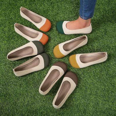 Модные женские туфли на плоской подошве 2024 года, новые весенне-осенние прогулочные туфли с круглым верхом, удобные туфли в стиле Лолита, кроссовки Zapatos De Mujer