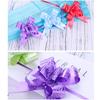 50pcs Christmas Wrap Pull Bows with Ribbon Florist Bouquet Basket Present Packing Bowknot for Party Birthday Wedding