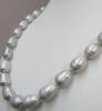 ГОРЯЧАЯ ПРОДАЖА ОЖЕРЕЛЬЕ С ТАИТЯНСКИМ СЕРЫМ ЖЕМЧУГОМ 18 ФУТОВ