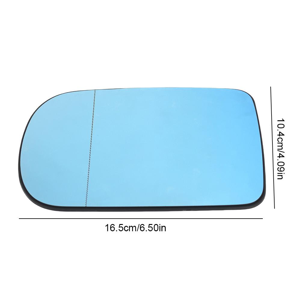 2/1pcs Left Right Side Wing Mirror Car Heated Rearview Mirror Glass 51168209811 for BMW 7 Series E38 95-01/5 Series E39 00-03