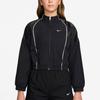 Nike Женская укороченная спортивная куртка Nike W Nsw Shrunken Trk Jkt Mod, водонепроницаемая, дышащая, с длинным рукавом, артикул IF0217-010