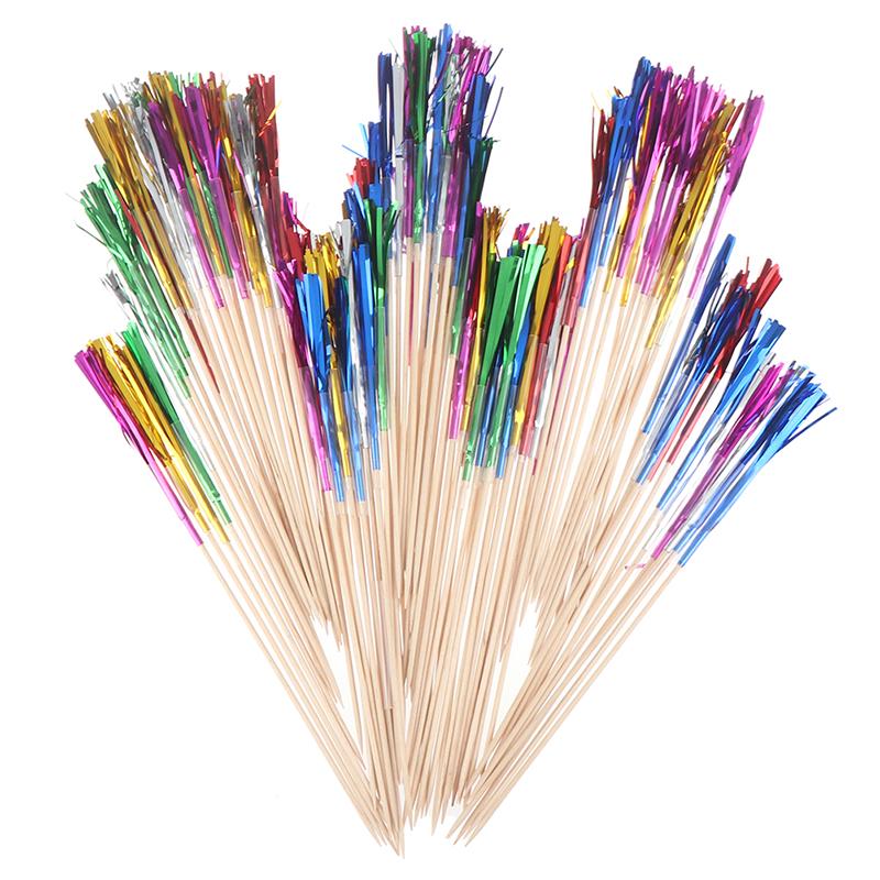 100шт коктейль фейерверк питьевые палочки для украшения вечеринки в честь Хэллоуина