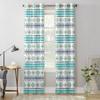 Bedroom Kitchen Curtain Bohemian Geometric Pattern Window Curtains Curtains for Living Room Decorative Items
