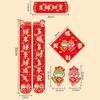 2025 New Year Chinese New Year Decorations Door Couplet Chinese Door Stickers  Door