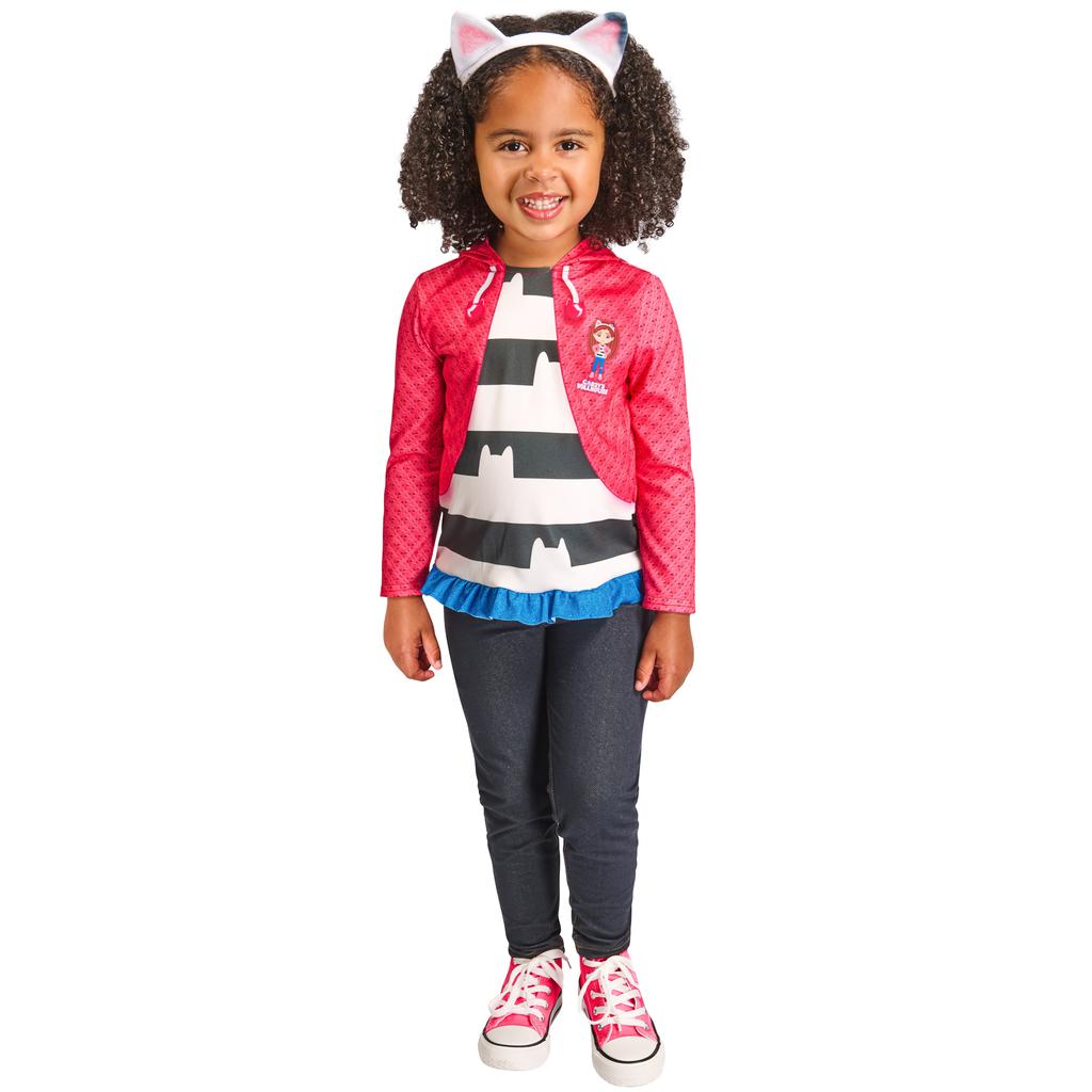 Gabby's Dollhouse Girls Costume Set