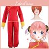 Дышащий и стильный костюм для косплея Gintama Kagura, идеально подходящий для тематических мероприятий