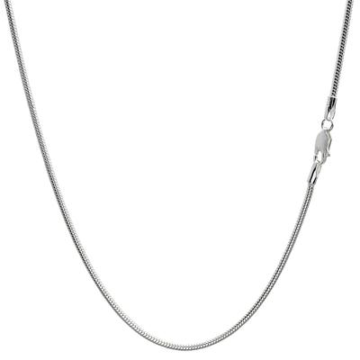 Ожерелье из змеиной цепи Sears, серебро SV 925, ширина 60 см [Sears] 1,8 мм