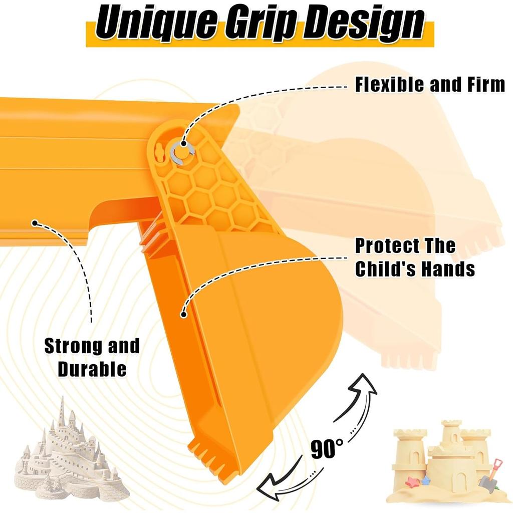 Игрушки для пляжного песка, ручная экскаватор, садовая пляжная песочница, игрушки для заднего двора для детей, лопаты для песка, ручная экскаватор для песка для детей, уличный малыш