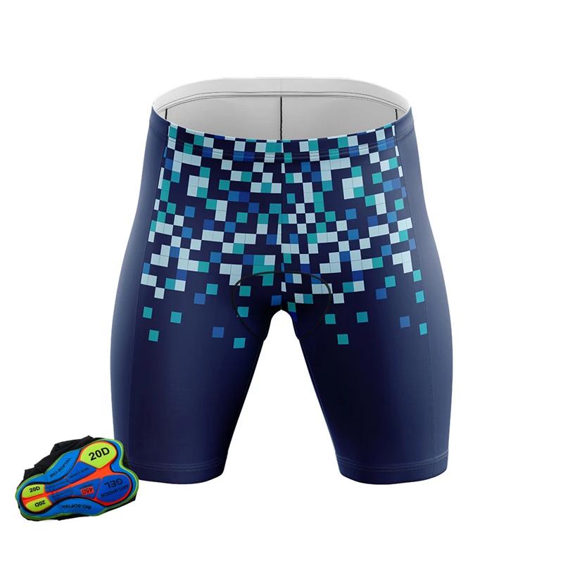 Professionally Team 20D Gel Padded Cycling Shorts Men Bicycle short Pants Bike Trousers Tights Sports Wear Bycicle Clothes