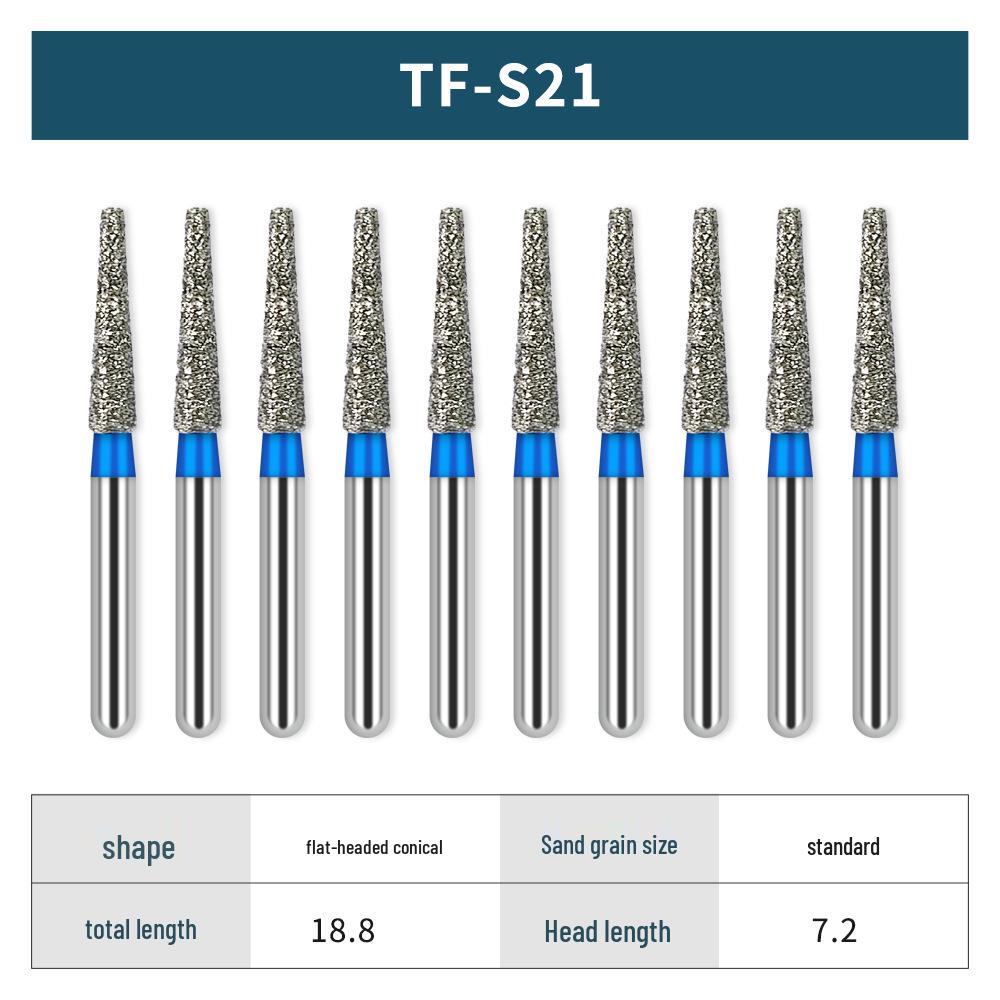 High-Speed Diamond Dental Burs for Polishing, Grinding, and Oral Care