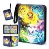 Card Album 4-Pockets 50 Pages 400 Slots PU Leather Trading Card Binder Collector Book