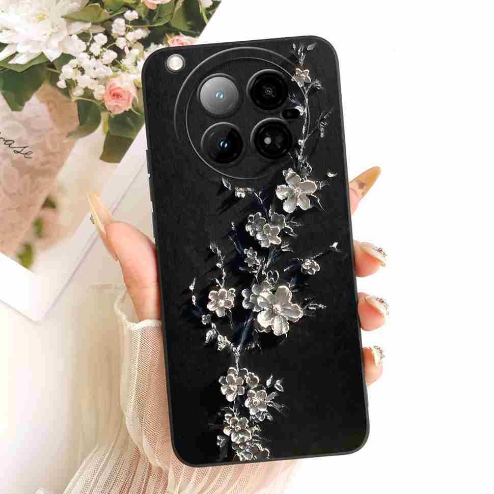 For Infinix Zero 40 4G X6860 Case Luxury Bow Painting Soft Silicone Back Cover For Infinix Zero40 ZERO 40 4G Phone Cases Bumper