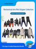 GR04 Pneumatic Mini Gripper with Sprue Nippers & Magnetic Detection for Injection Molding